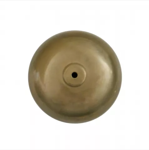 Glockendeckel Messing Nickel Matt Durchmesser 50mm
