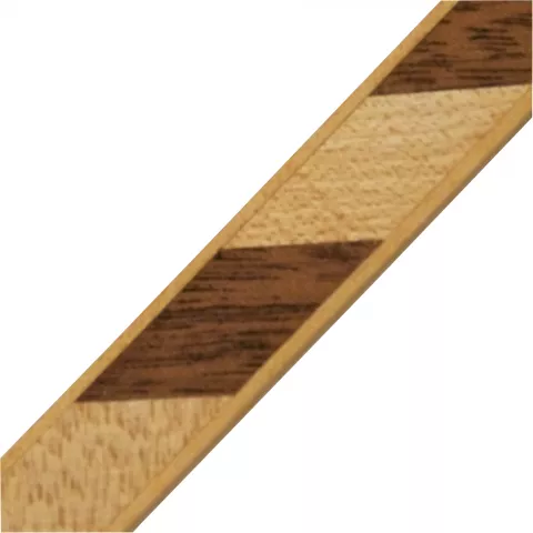 Holzfurnier 15x2mm Balken-Ornament