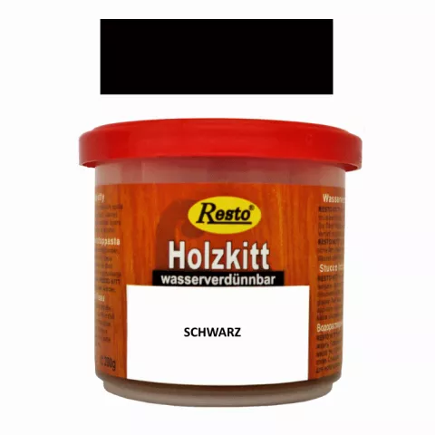 Resto Holzkitt schwarz 200g 37.50/kg