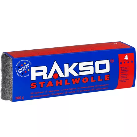 Rakso Stahlwolle Nr.4 200g 2.38/100g