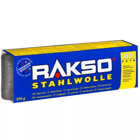 Rakso Stahlwolle Nr.00 200g 3.16/100g