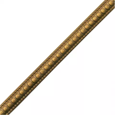 Zierleiste Messingblech 2 x 6mm